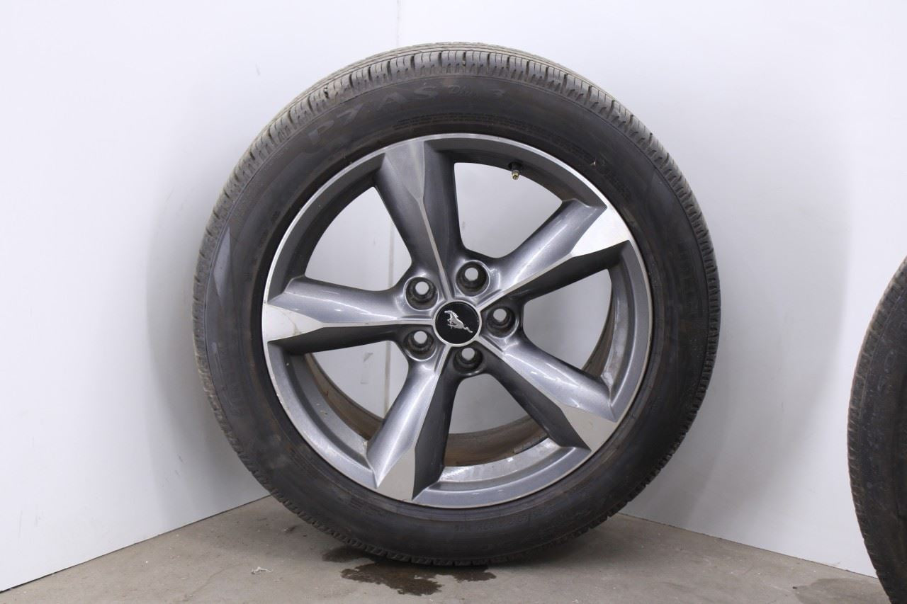 15-17 Ford Mustang Conv V6 Alloy Wheel Tire Pirelli P7 AS Plus 3 235/50R18 Set 42
