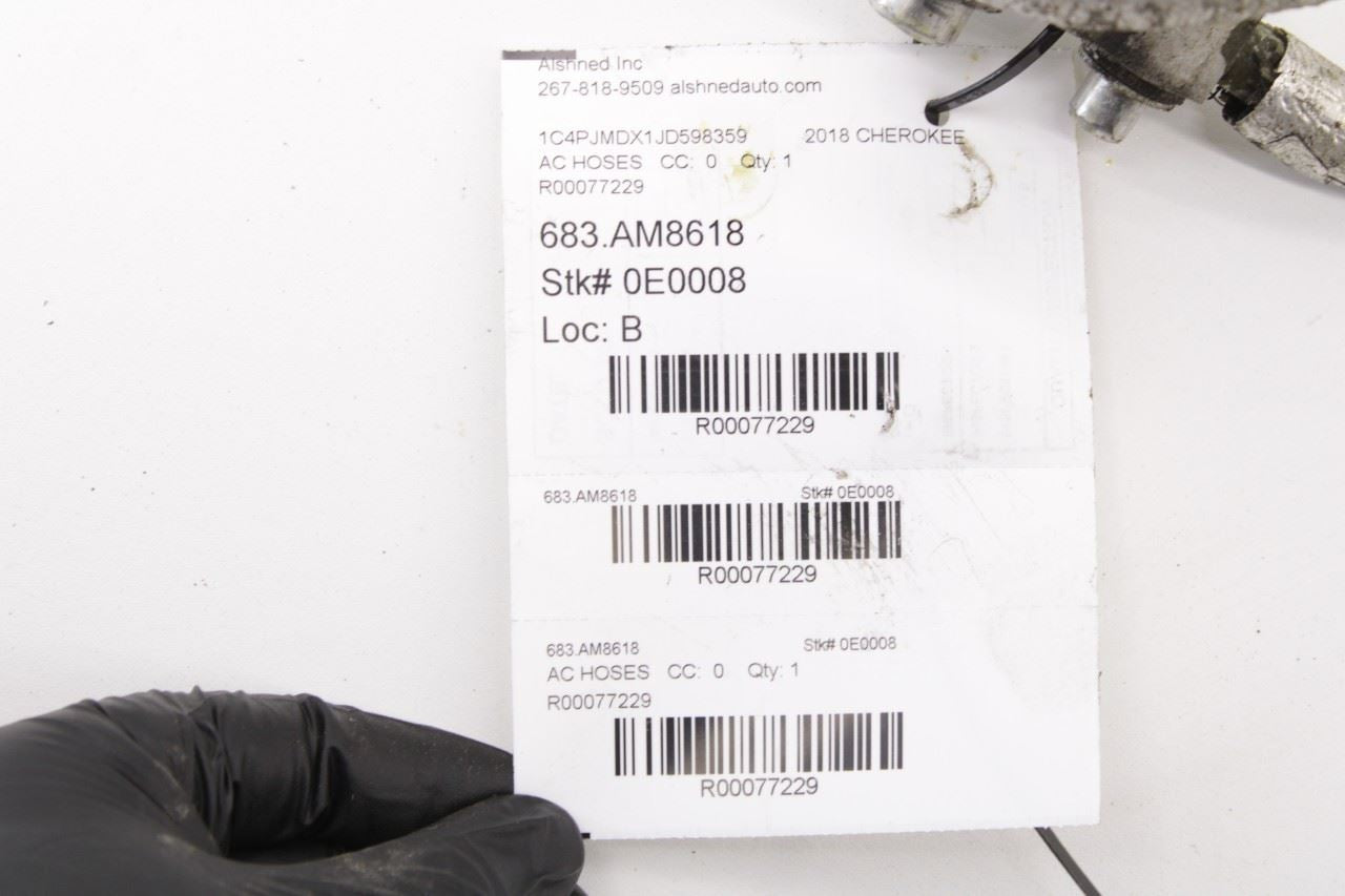 14-18 Jeep Cherokee Limited 3.2L AC Conditioning Suction and Discharge Line Hose - Alshned Auto Parts