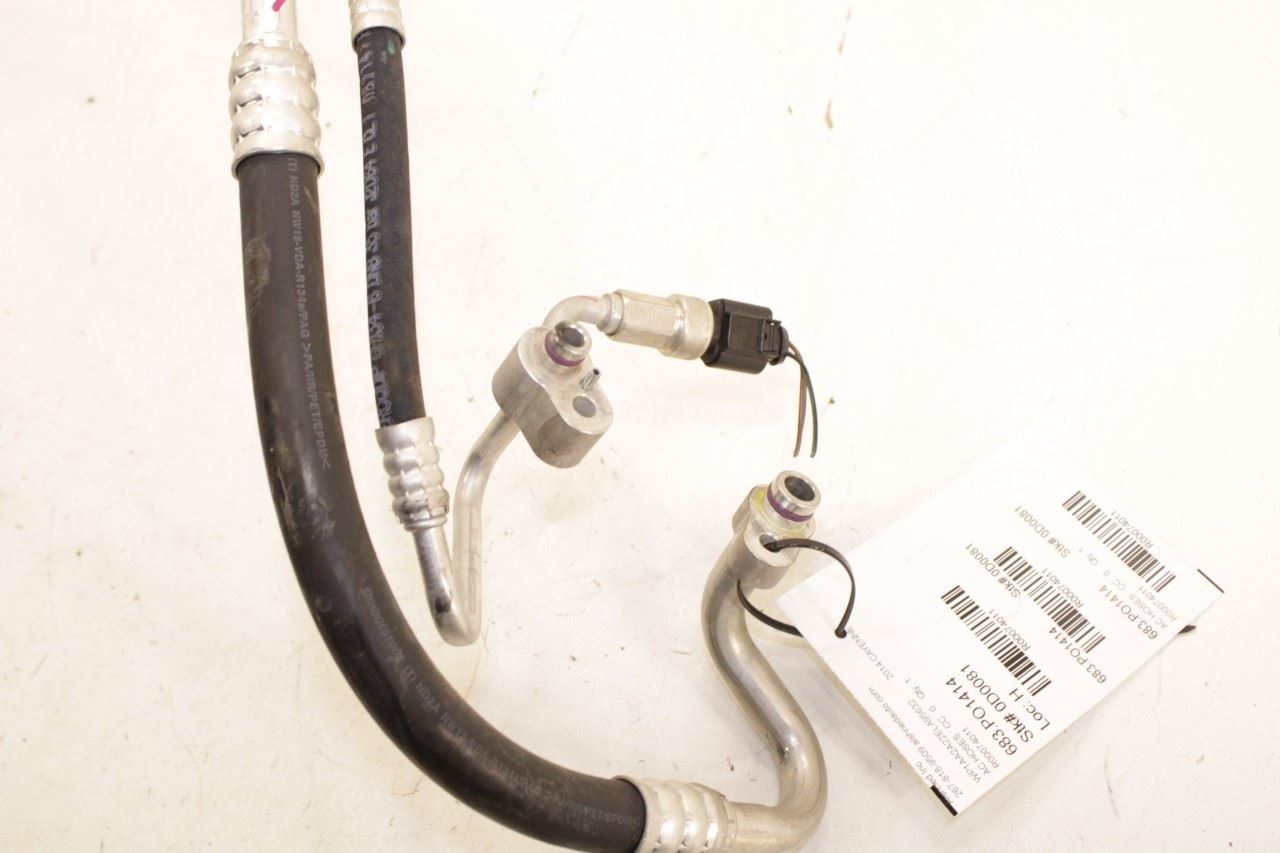 2011-17 Porsche Cayenne Platinum 3.6L AC Conditioning Upper Pressure Liquid Hose - Alshned Auto Parts