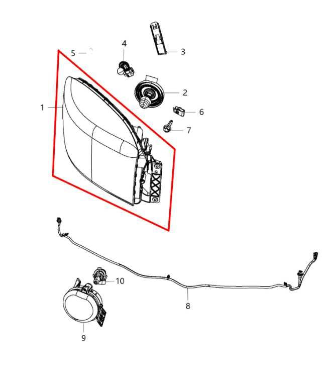 12-18 Ram 2500 Tradesman Crew Cab 6.4L Front Passenger Right Side Headlight Lamp - Alshned Auto Parts