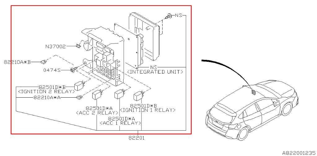 2019 Subaru Impreza Limited AWD Cabin Instrument Panel Fuse Relay Junction Block - Alshned Auto Parts