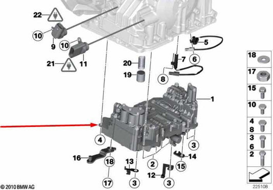 2015-2016 Mini Countryman Cooper S 1.6L AWD 6-Spd Auto Transmission Valve Body - Alshned Auto Parts