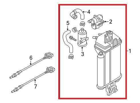 18-21 Volkswagen Atlas S 3.6L Fuel Vapor Evaporator Emission Canister 3QF201797A - Alshned Auto Parts