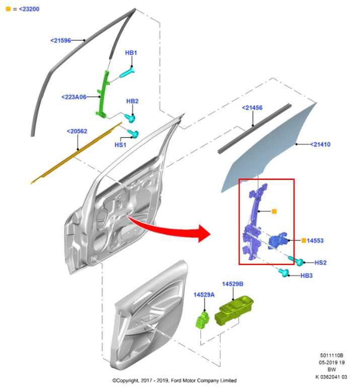2018-2022 Ford Ecosport SE Front Left Driver Side Door Window Regulator w/ Motor - Alshned Auto Parts