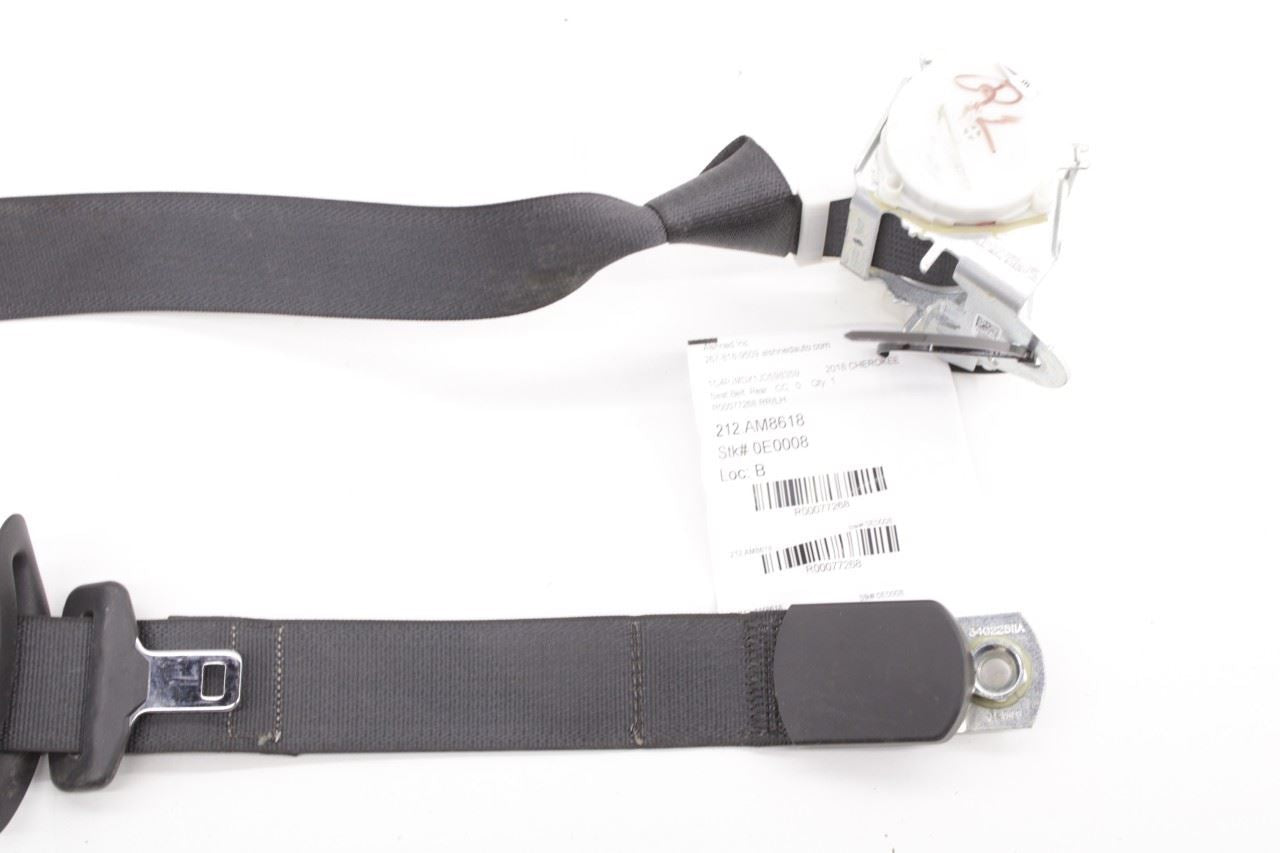 14-18 Jeep Cherokee Limited 3.2L Rear Driver LH Side 2nd Row Seat Belt Retractor - Alshned Auto Parts