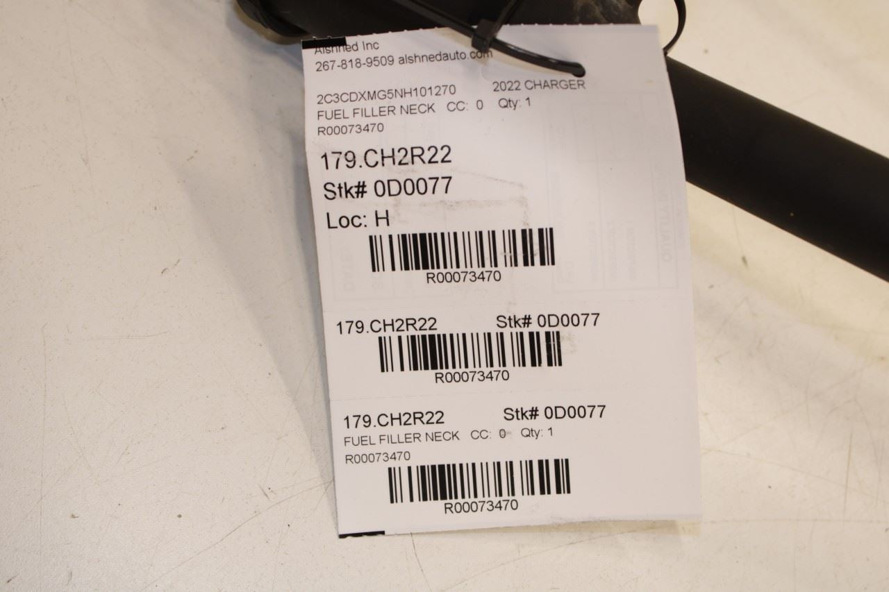 2020-2023 Dodge Charger GT AWD 3.6L Fuel Filler Neck Hose Tube Pipe 68402927AD - Alshned Auto Parts