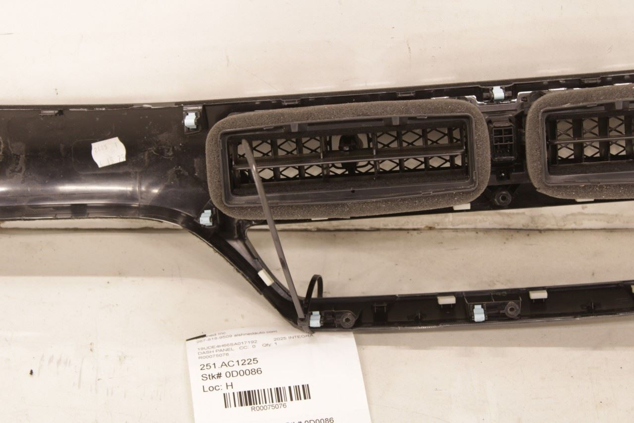 23-25 Acura Integra A-Spec Front Right Side Dash Trim Bezel w/ Air Vent Grilles - Alshned Auto Parts