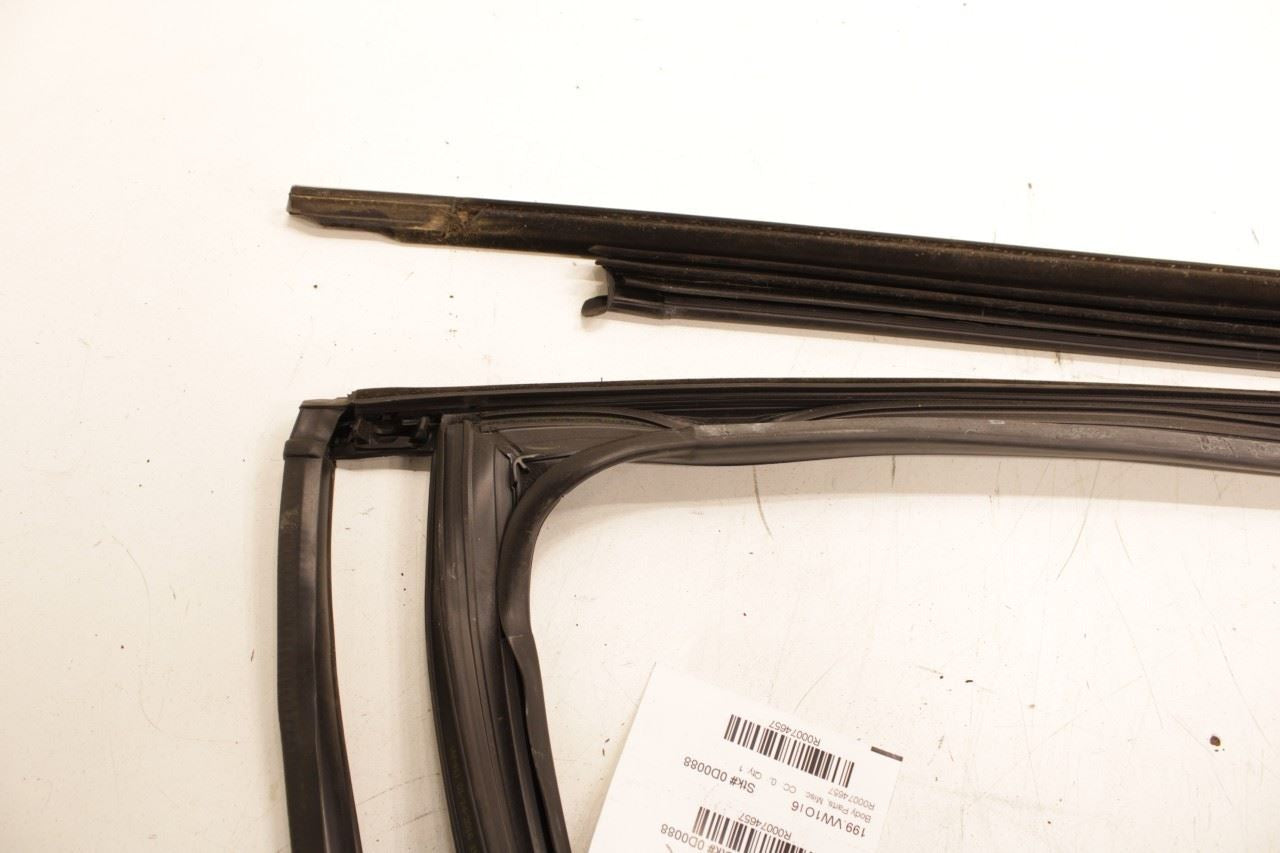 2012-2019 Volkswagen Passat SE Rear Right Door Run Channel w/ Belt Weatherstrips - Alshned Auto Parts