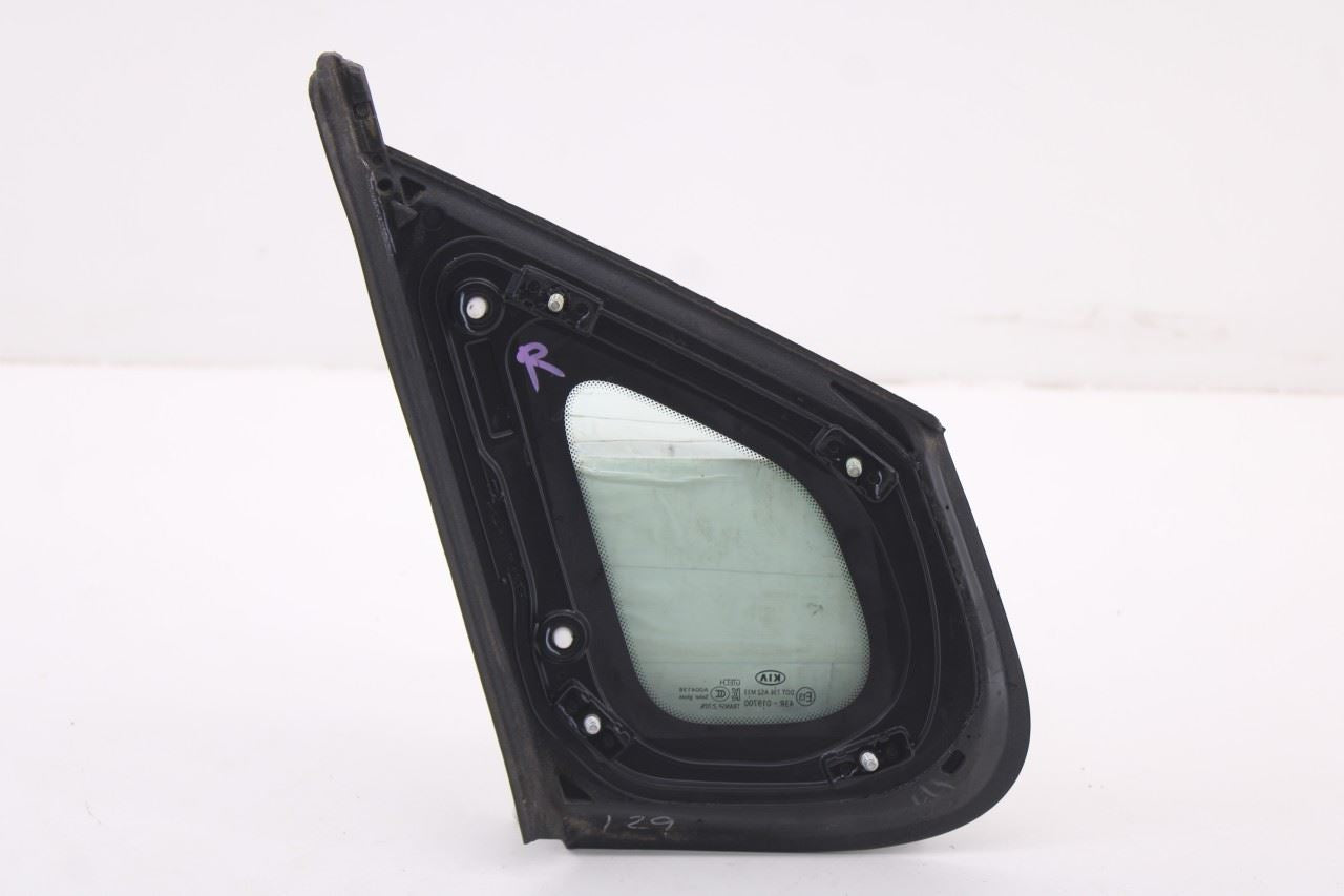 2016-20 KIA Optima EX Rear Right Passenger Side Quarter Window Glass 87820-D5000 - Alshned Auto Parts