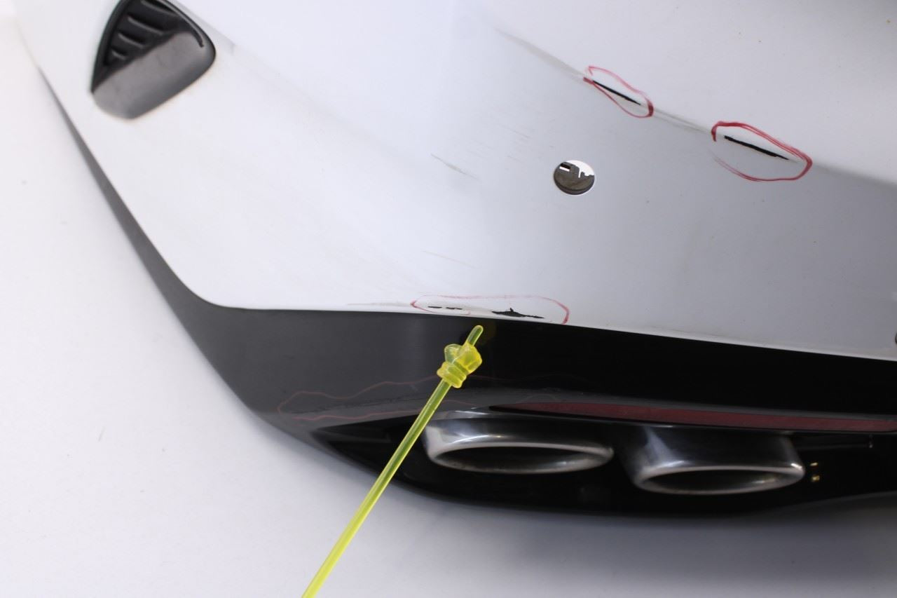 2018-2023 Kia Stinger GT2 AWD Rear Bumper Cover 86611-J5300 OEM *ReaD* - Alshned Auto Parts