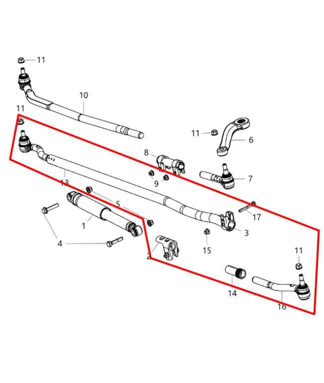 2007-2018 Jeep Wrangler Unlimited Sport 3.6L 4WD Outer Steering Linkage Tie Rod - Alshned Auto Parts