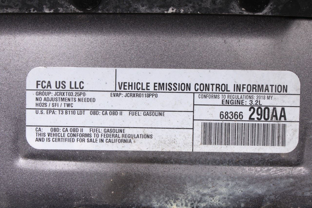 2014-2018 Jeep Cherokee Limited Front Hood Shell Panel 68103664AC OEM *ReaD* - Alshned Auto Parts