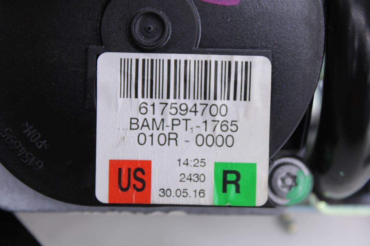 2011-16 Mini Countryman Cooper S Front Passenger Right Side Seat Belt Retractor7