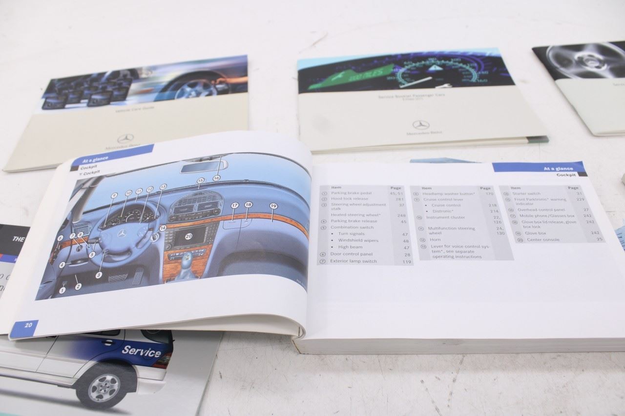 2004 Mercedes-Benz E500 Operators Manual Set with Case R86645 - Alshned Auto Parts