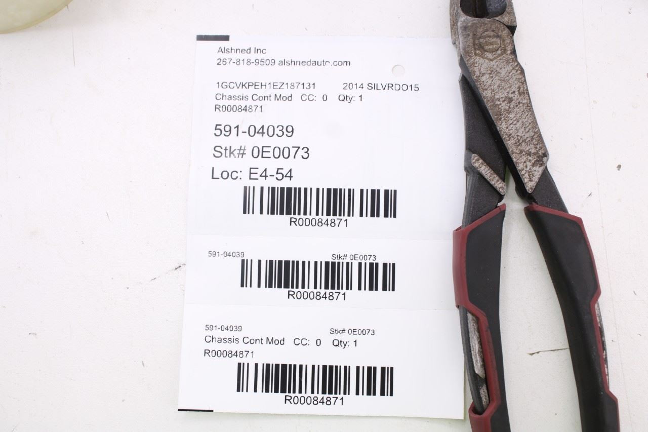 2014-2015 Chevrolet Silverado 1500 Work Truck 2WT Body Computer Control Module11