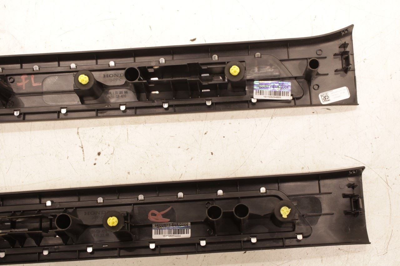 19-25 Acura RDX SH-AWD FR RH and Left Door Sill Scuff Kick Plate Trim Panel Set - Alshned Auto Parts