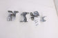 19-25 RAM 1500 Crew Cab Rear and Front Left Side Door Hinge Upper and Lower Set3