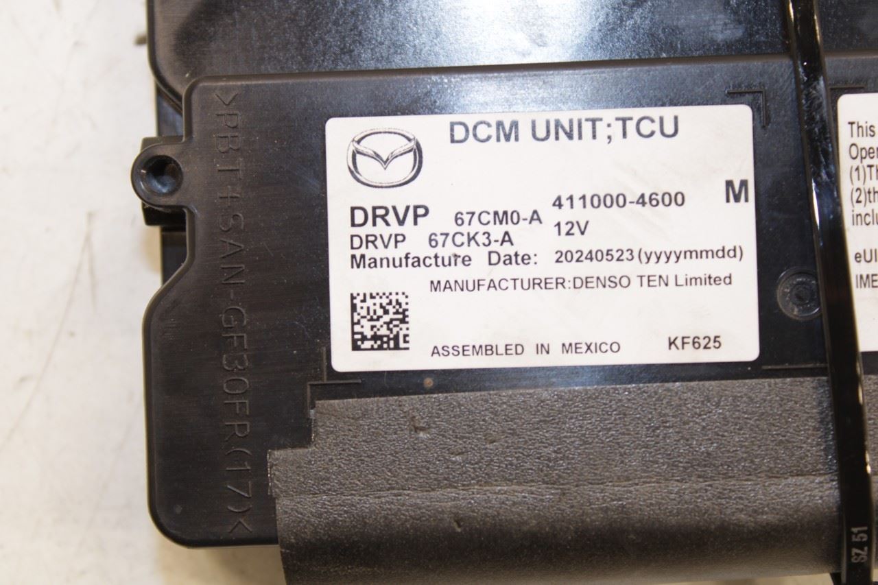 2024-2025 Mazda CX-30 2.5 S Data Telematics Communication Control Module - Alshned Auto Parts