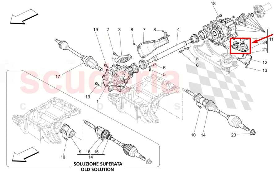 2014-2021 Maserati Ghibli S Q4 Transfer Case Gear Box Actuator Motor 670033135 - Alshned Auto Parts