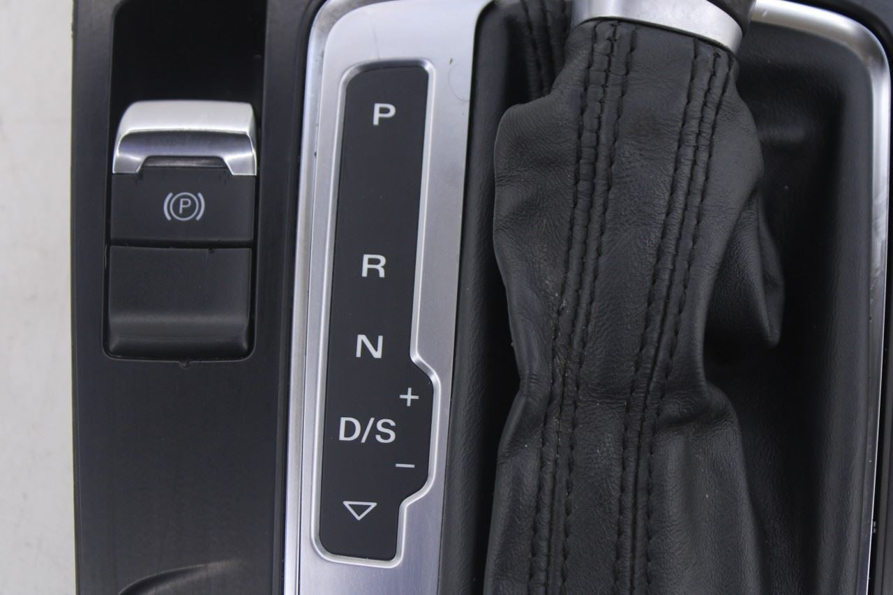 13-17 Audi Q5 Premium Console Shifter Surround Bezel Trim and Sifter Lever Knob10