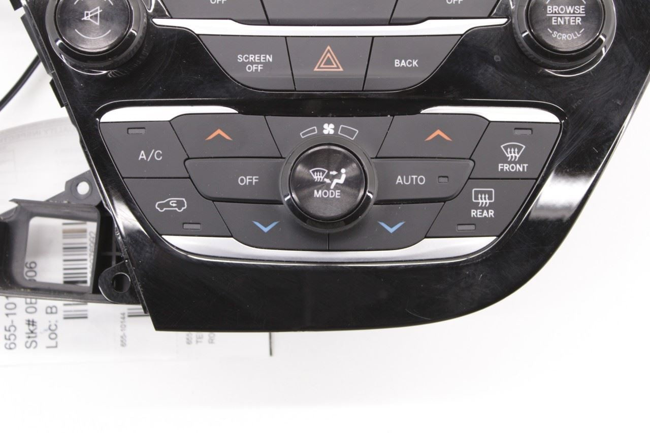 2017 Chrysler Pacifica Limited Dash AC Heater Temperature Climate Control Panel - Alshned Auto Parts