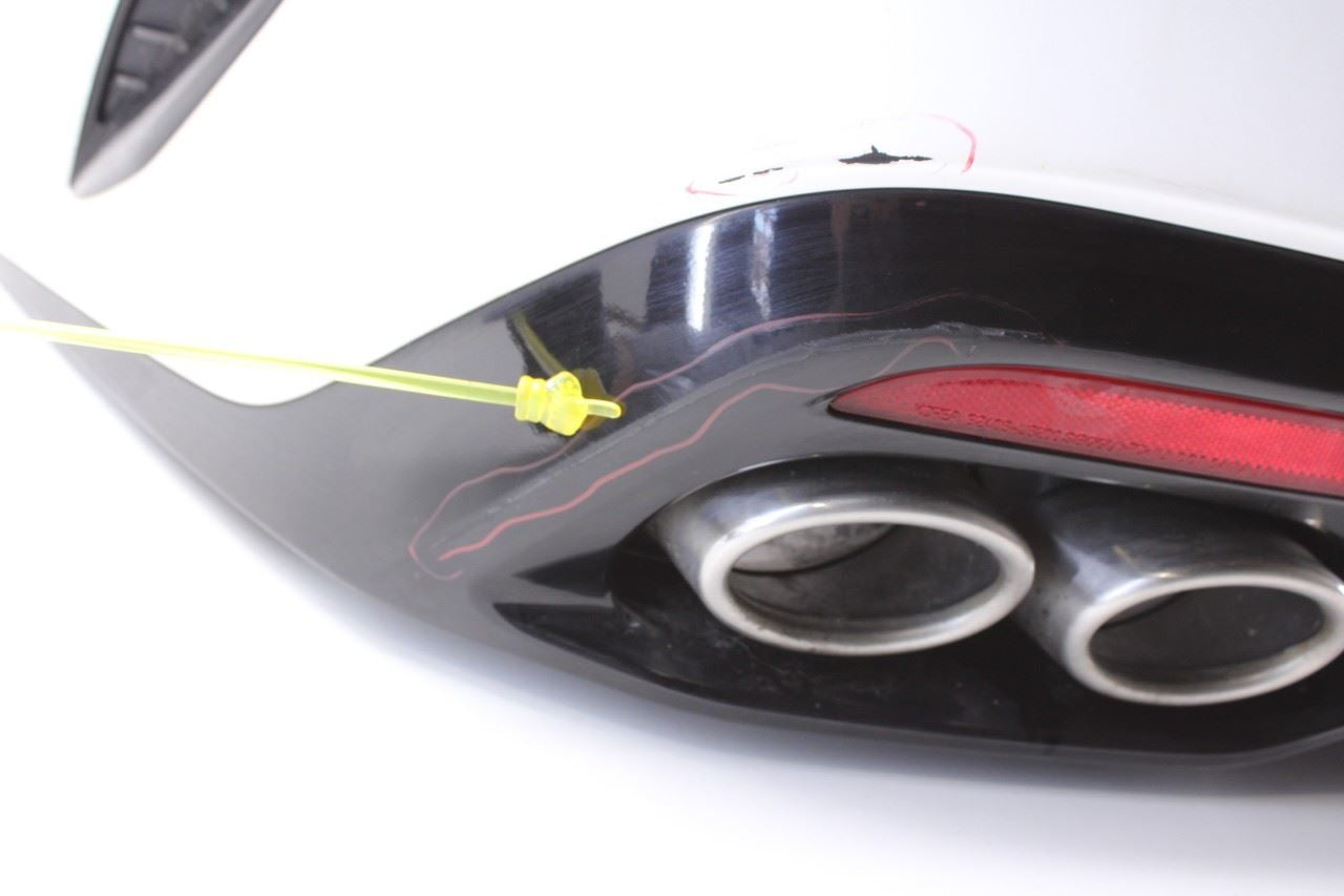 2018-2023 Kia Stinger GT2 AWD Rear Bumper Cover 86611-J5300 OEM *ReaD* - Alshned Auto Parts