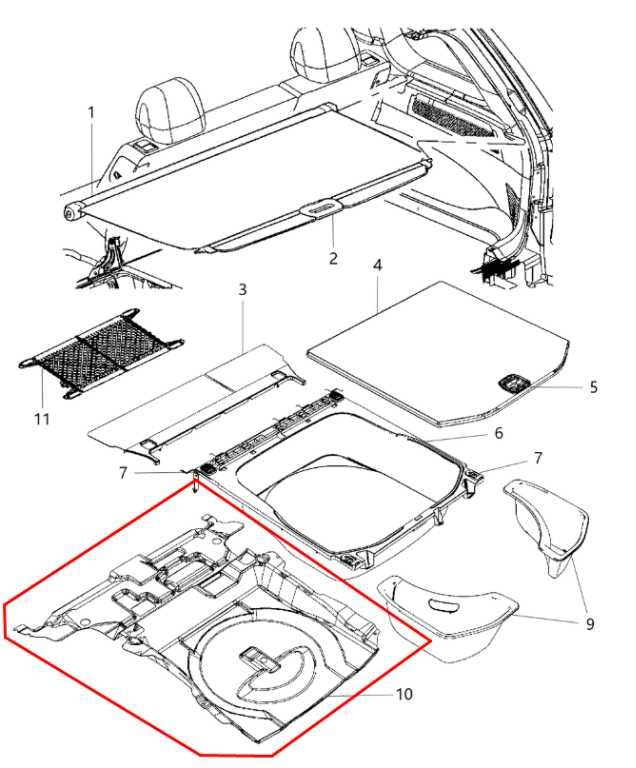 11-19 Jeep Grand Cherokee Overland Rear 2nd Row and Trunk Floor Carpet Liner Set - Alshned Auto Parts