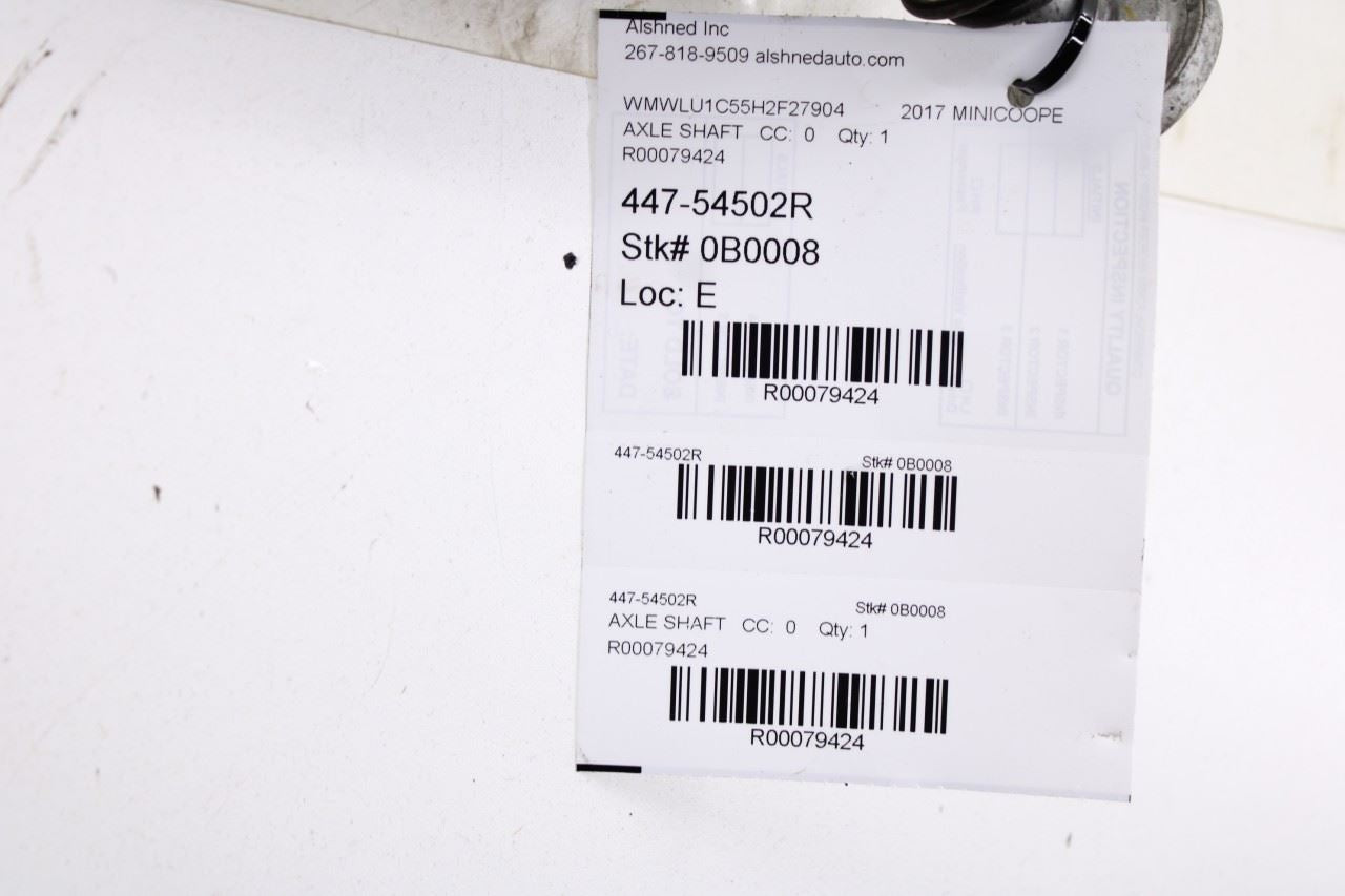 2016-2024 Mini Cooper Clubman AWD Front Passenger Right Side CV Axle Drive Shaft17