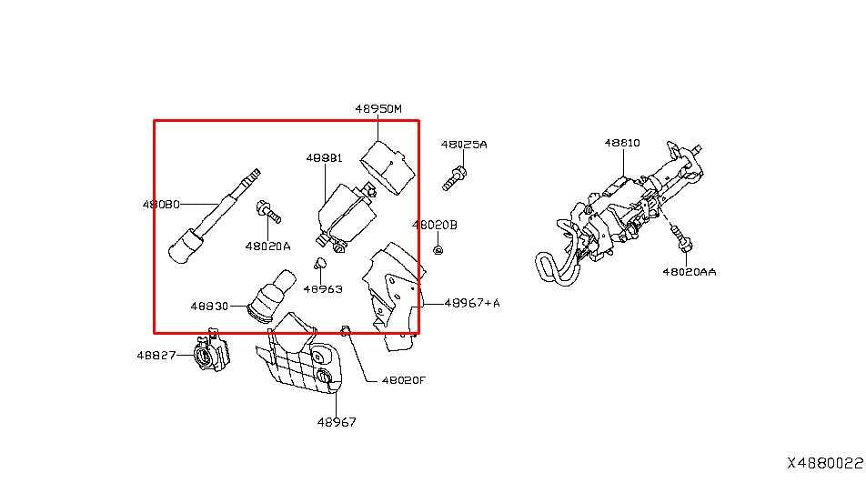 19-25 Infiniti QX50 ESSENTIAL 2.0L AWD Steering Column Intermediate Lower Shaft - Alshned Auto Parts