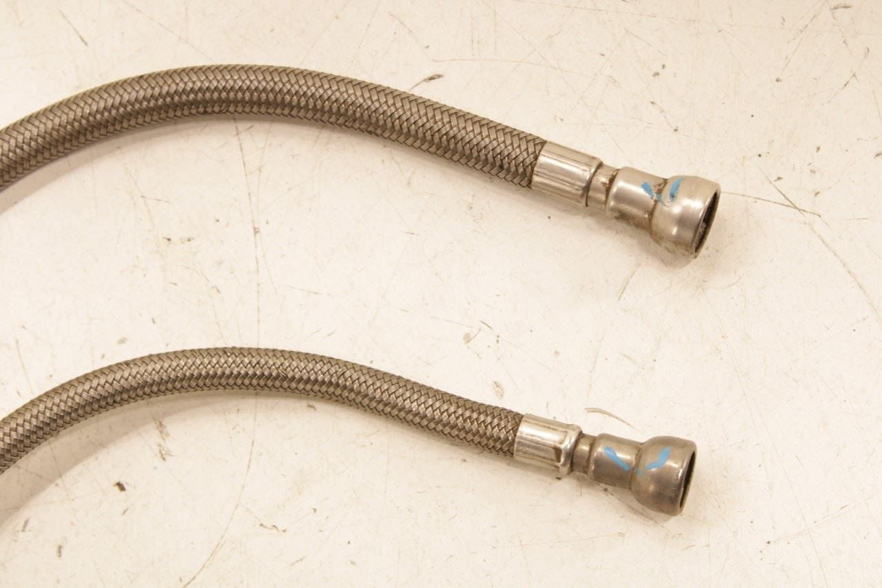 1997-1998 Chevrolet Corvette 5.7L Front Fuel Feed Jumper Hose Line Stainless Set - Alshned Auto Parts