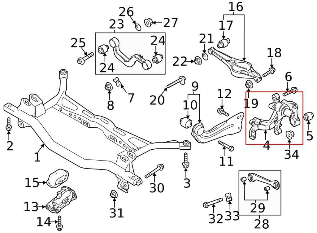 2012-2022 Volkswagen Passat SE Rear Left Side Spindle Knuckle Hub 5C0-505-435-B - Alshned Auto Parts