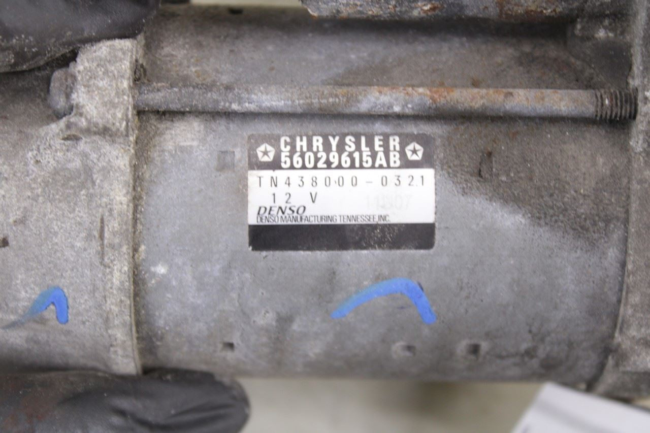2015-2022 Jeep Cherokee Limited 3.2L Engine Starter Motor 56029615AB OEM - Alshned Auto Parts