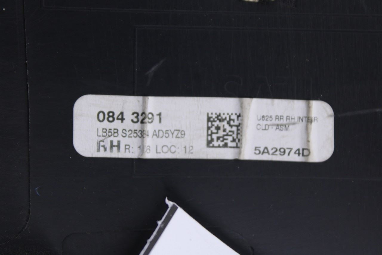 2025-26 Ford Explorer Interceptor Rear Right Door Lower Molding LB5Z-7825556-AB8