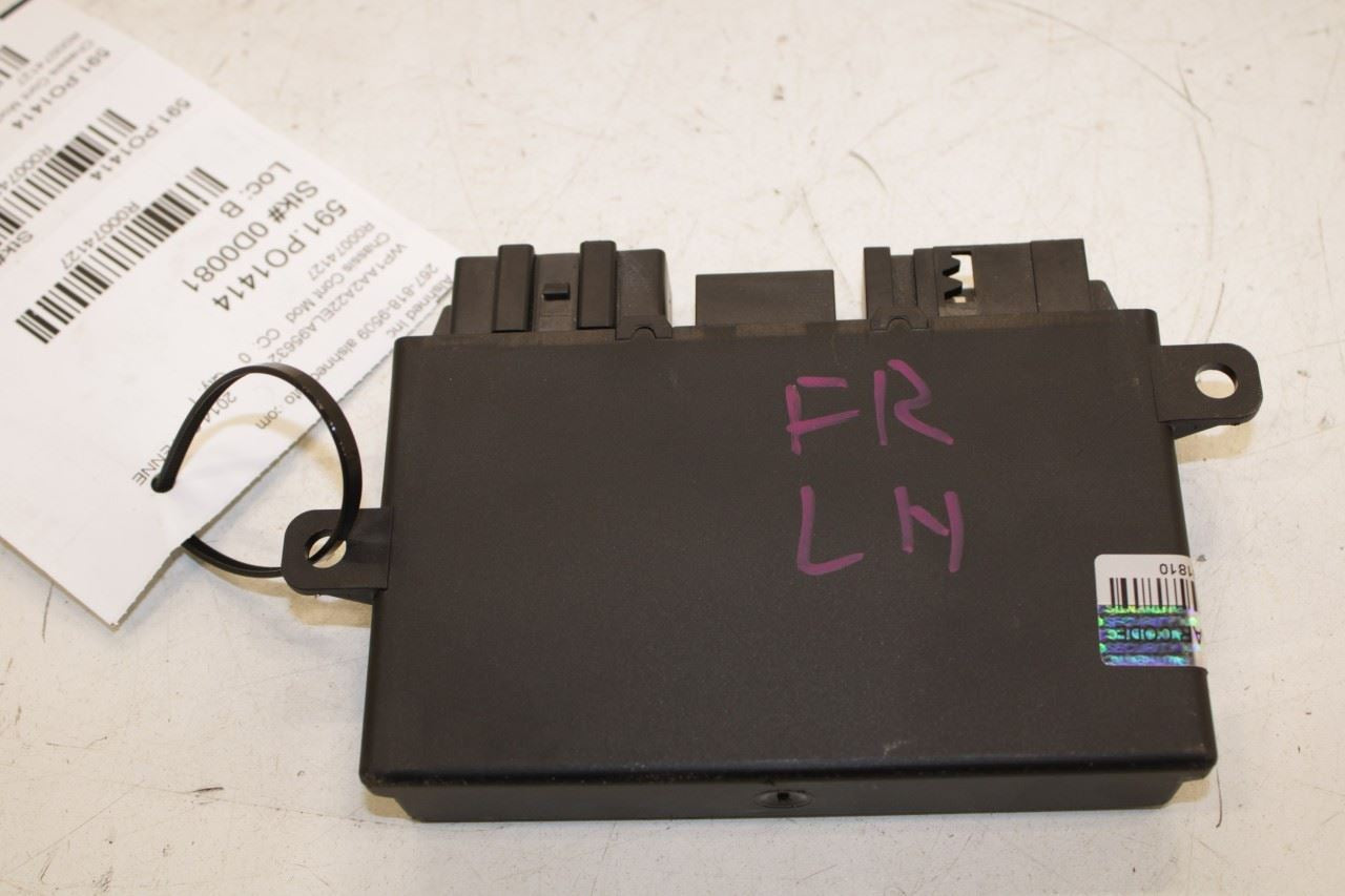 14-2018 Porsche Cayenne Platinum Front Left Power Seat Control Module 7PP959760F - Alshned Auto Parts