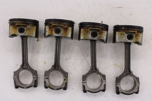 14-20 Nissan Rogue SV 2.5L Engine Piston w/ Connecting Rod Set of 4 12010-3TA1B