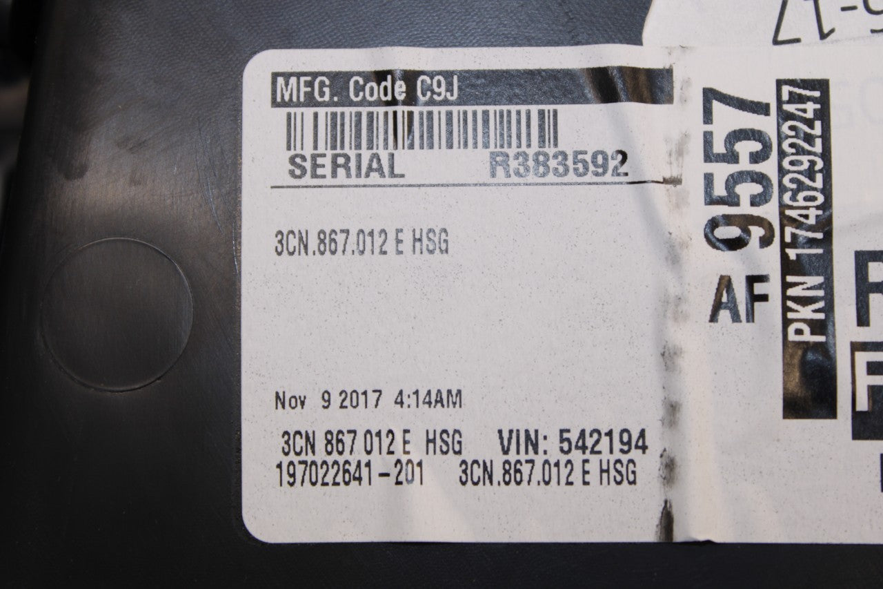 2018-19 Volkswagen Atlas S Front Right Door Trim Panel 3CN867012EHSG OEM *ReaD* - Alshned Auto Parts