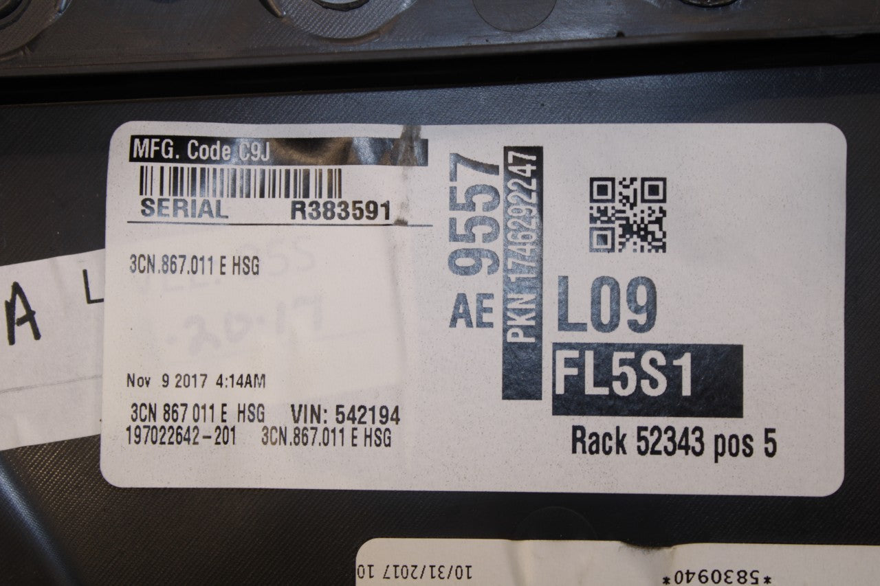2018-2019 Volkswagen Atlas S Front Left Door Trim Panel 3CN867011EHSG OEM *ReaD* - Alshned Auto Parts