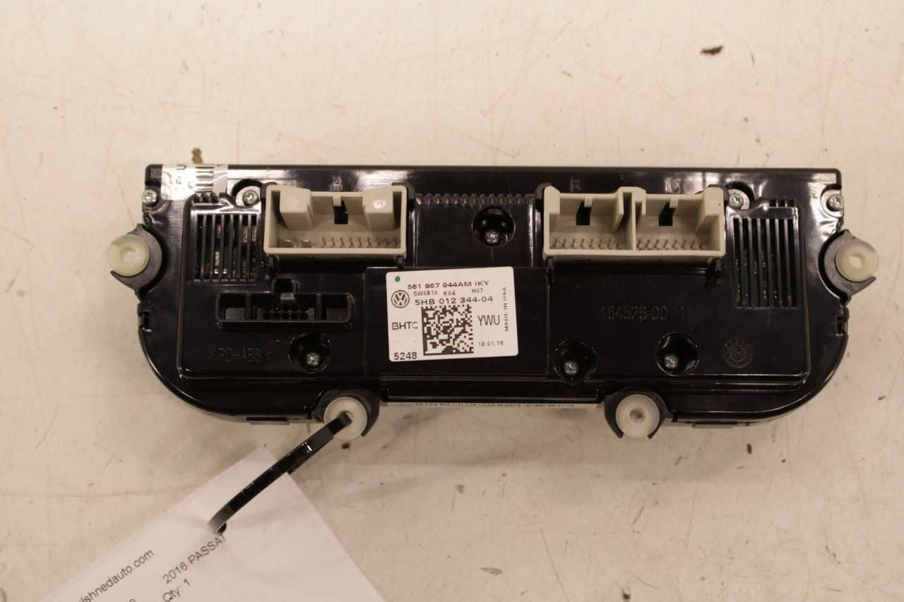 2015-19 Volkswagen Passat SE Dash AC Heater Climate Control Panel 561907044AMIKY - Alshned Auto Parts
