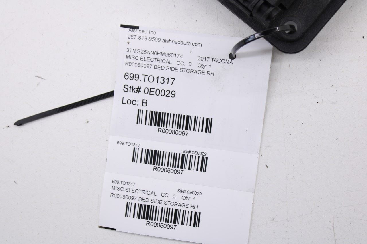 2014-2023 Toyota Tacoma Limited 3.5L 4WD Rear Cargo Bed Power Outlet Socket Plug - Alshned Auto Parts