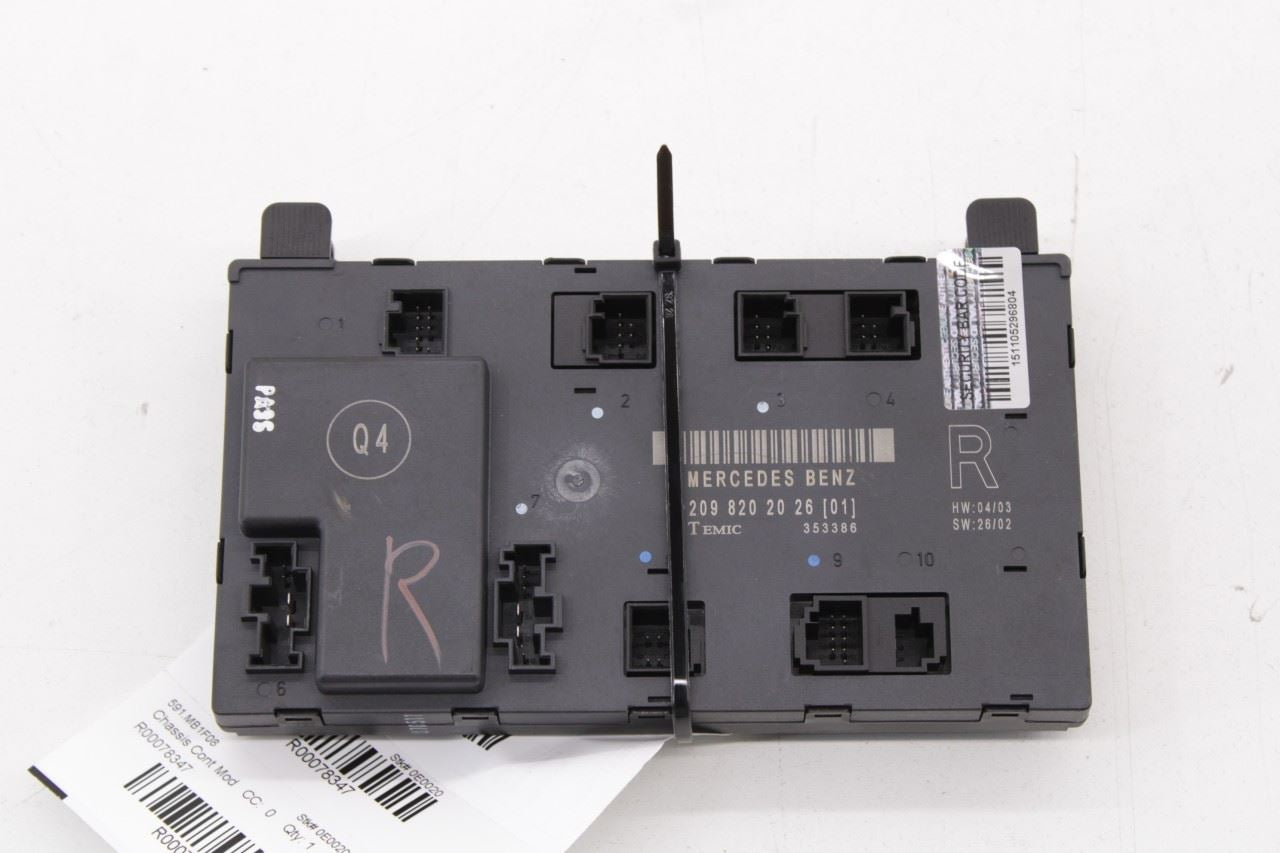 06-2009 Mercedes-Benz CLK 350 Front Right Side Door Computer Control Module OEM - Alshned Auto Parts