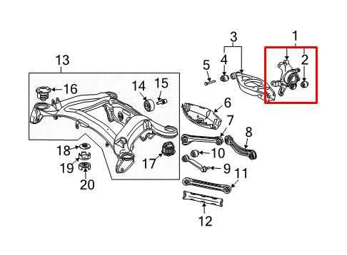 2006-2009 Mercedes-Benz CLK 350 Rear Left Side Spindle Knuckle Hub 203-350-39-08 - Alshned Auto Parts