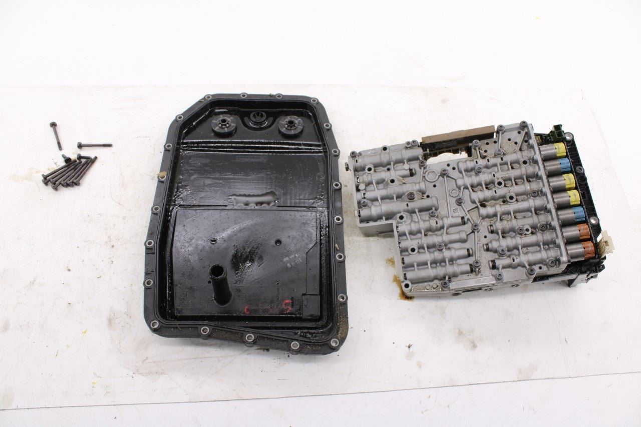 10-12 Land Rover Range Rover HSE 5L 6-Spd Auto Transmission Valve Body w Oil Pan0