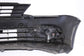 15-18 Volkswagen Jetta Sport Front Bumper Cover w Radiator Grille 5C6807217AGGRU - Alshned Auto Parts