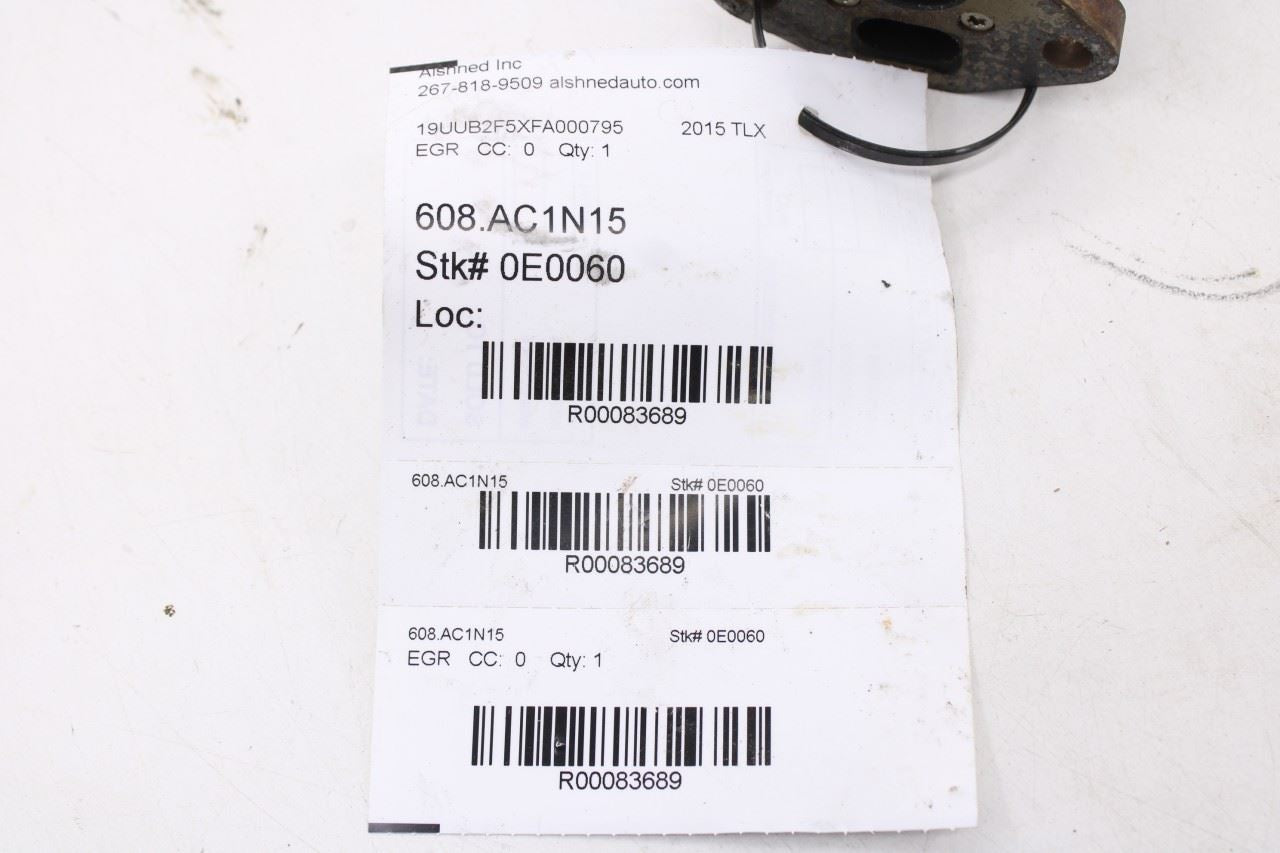 2015-2020 Acura TLX Tech 3.5L Exhaust Gas Recirculation EGR Valve 18011-R1A-A009