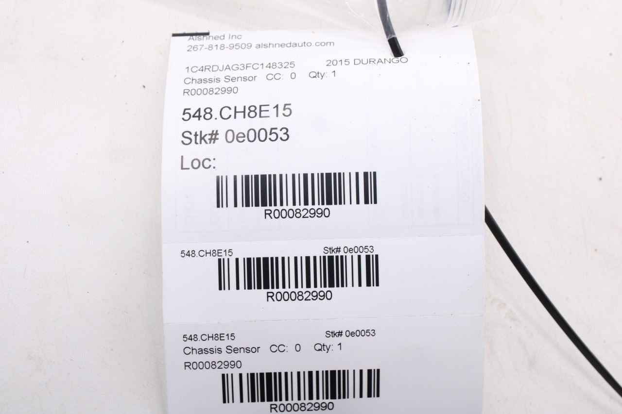 14-15 Dodge Durango SXT Rear Bumper Wire Harness w/ Park Sensors 68143474AA OEM9