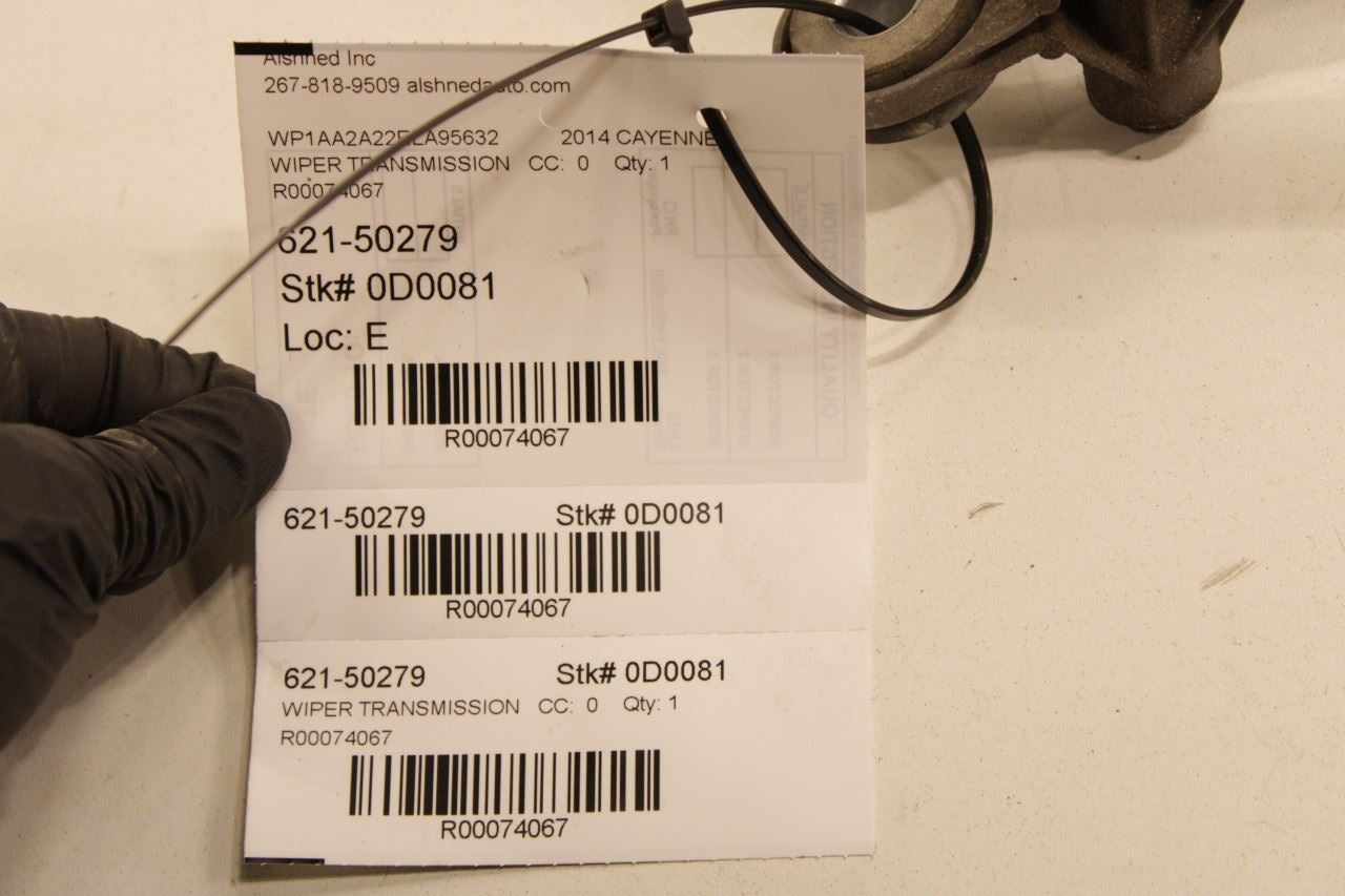 2011-2018 Porsche Cayenne Platinum Front Windshield Wiper Transmission Linkage - Alshned Auto Parts