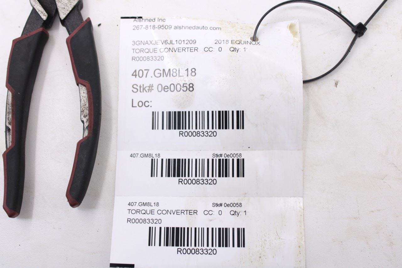 18-24 Chevrolet Equinox LT 1.5L FWD Auto Transmission Torque Converter 2428174811