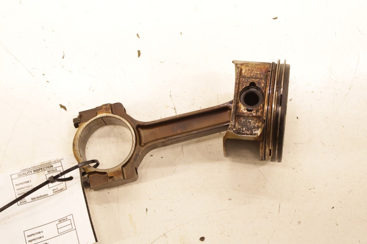 12-20 ISUZU NPR HD 6.0L Engine Piston Left No 1 w/ Connecting Rod 8-89017-849-0 - Alshned Auto Parts