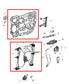 2017-2024 Chrysler Pacifica Limited Front Right Door Window Regulator w/ Carrier - Alshned Auto Parts
