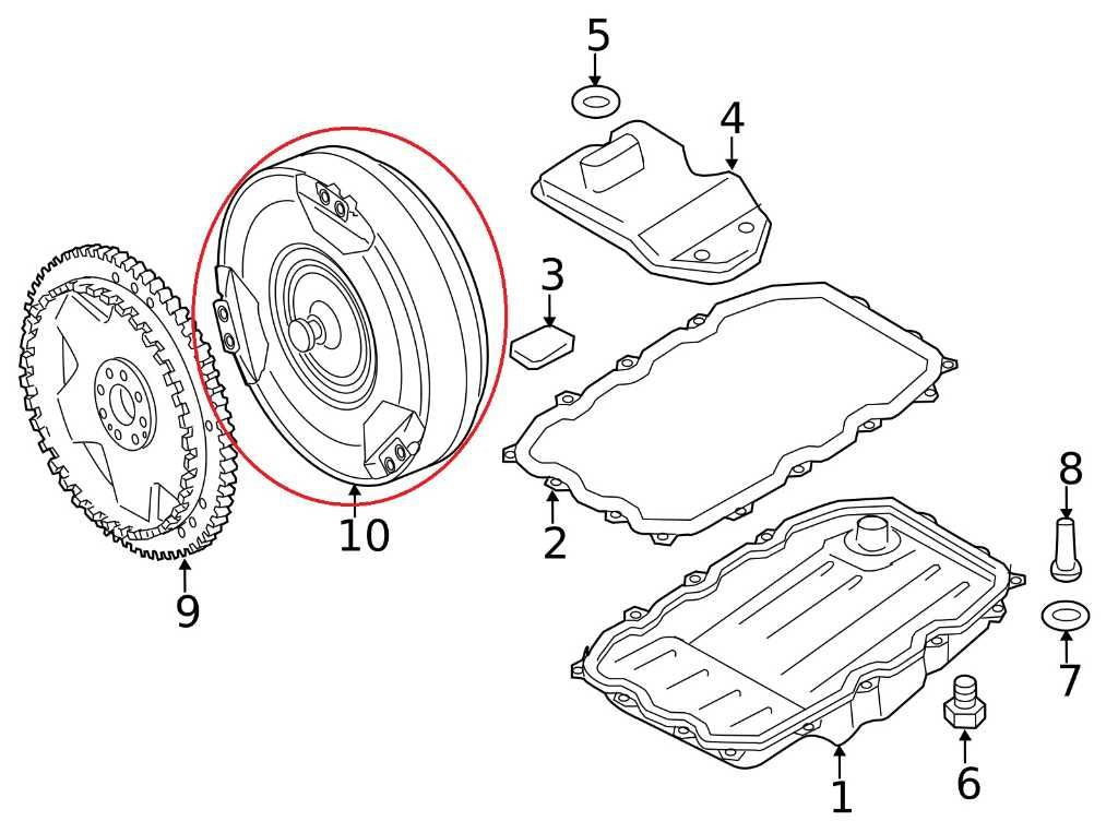 11-18 Porsche Cayenne Platinum 3.6L AWD Automatic Transmission Torque Converter - Alshned Auto Parts